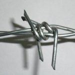 2.5mm Hot galvanized barbed wire price per meter 25kg 50kg rolls different types