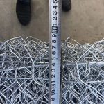 2m x 1m x 05m 2x1x1m 100x50x30cm Retaining wall design galfan gabion basket